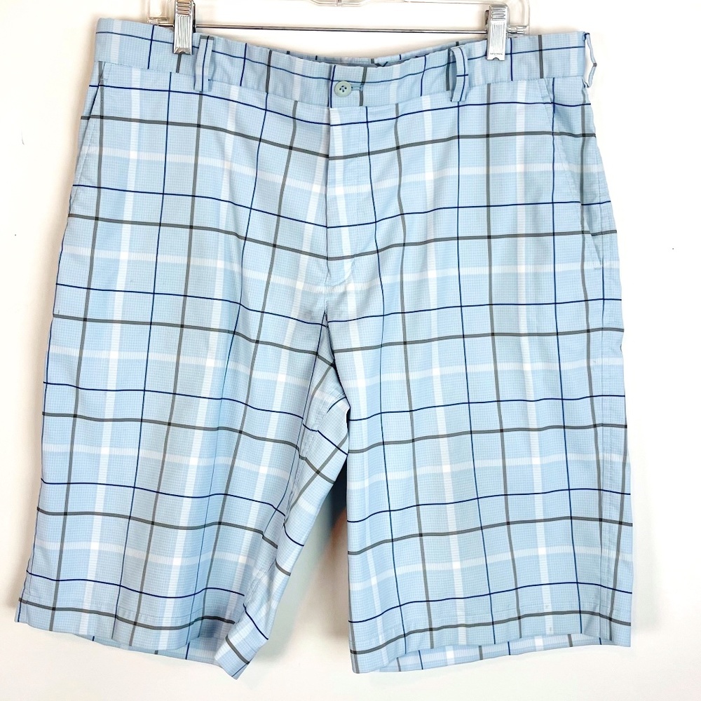 Nike Golf Men's Blue Athletic Polyester Shorts Size 36